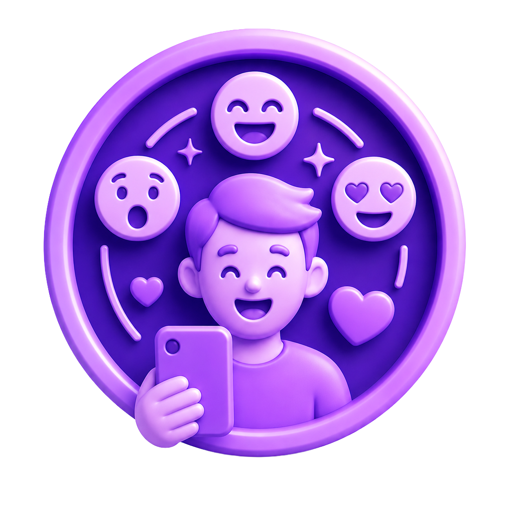 Share your vibe and get real reactions